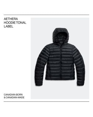 Canada Goose Aethera Hoodie Tonal Label - Black