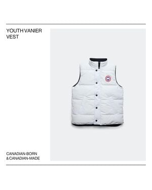 Canada Goose Youth Vanier Vest - White