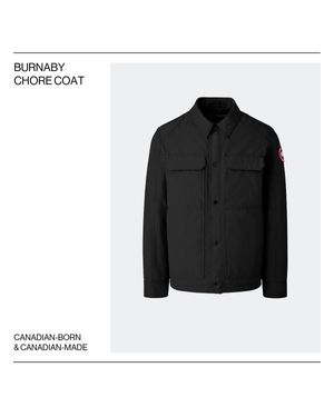 Canada Goose Burnaby Chore Coat - Black