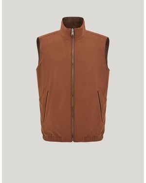 Canali Nuvola Burnt Reversible Puffer Jacket - Brown