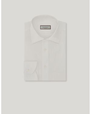 Canali Camicia Formale Bianca - Bianco