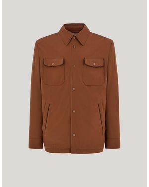 Canali Nuvola Burnt Overshirt - Natural