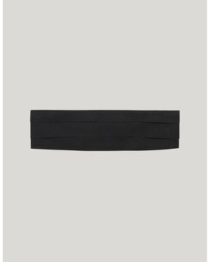 Canali Silk Cummerband - Black