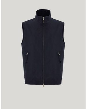 Canali Technical Fabric Puffer Jacket - Blue