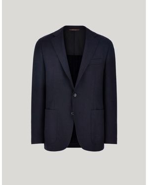 Canali Kei Modern-Fit Jacket - Blue