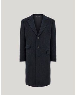 Canali Cappotto Verde Scuro - Blu