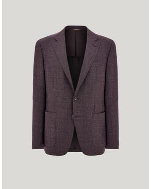 Canali Giacca Kei Mosto - Viola