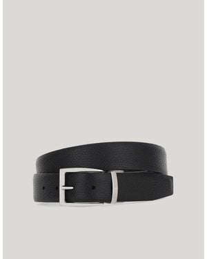 Canali Reversible Belt - Black