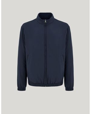 Canali Technical Fabric Reversible Blouson - Blue