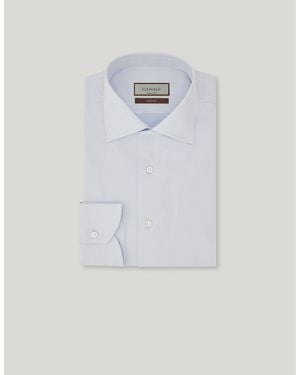 Canali Camicia Azzurra - Bianco