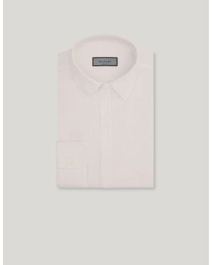 Canali Casual Cotton And Lyocell Jersey Shirt - Natural