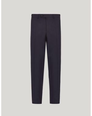 Canali Dark Trousers - Blue