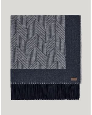 Canali Plaid Grigio - Blu