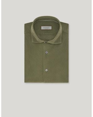Canali Camicia Salvia - Verde