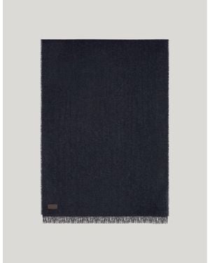 Canali Pure Cashmere Scarf - Blue