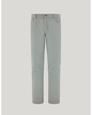 Canali Brianza Regular-Fit Five-Pocket Trousers - Grey