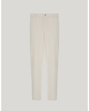 Canali Carrot-Fit Chinos - White