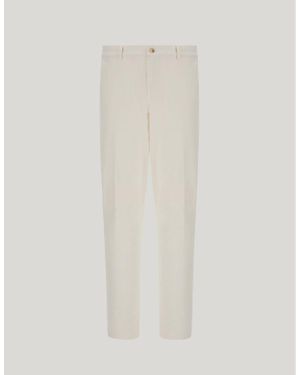 Canali Carrot-Fit Chinos - White