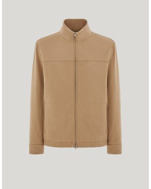 Canali Blouson En Cachemire - Neutre