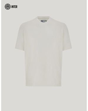 Canali T-Shirt Bianca - Bianco