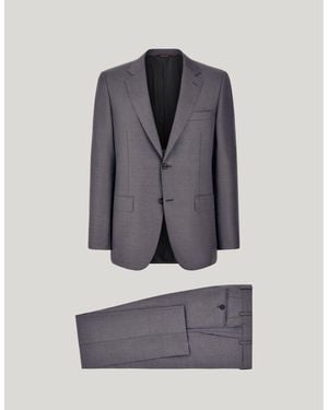 Canali Pure 150's Wool Single-Breasted Suit - Grey