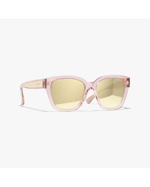 CHANEL Butterfly Sunglasses - Natural