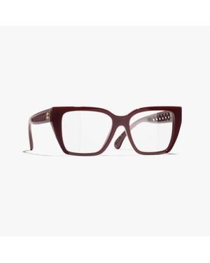 CHANEL Butterfly Eyeglasses - Brown