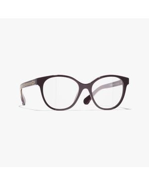 CHANEL Pantos Eyeglasses - Red