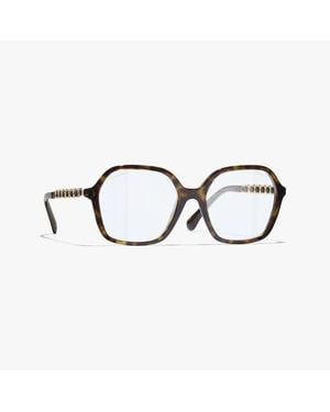 CHANEL Square Light Glasses - Multicolor