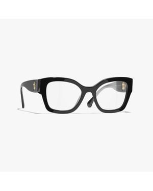 CHANEL Butterfly Eyeglasses - Black