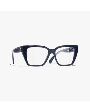 CHANEL Butterfly Eyeglasses - Blue
