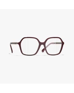 CHANEL Square Eyeglasses - Multicolor