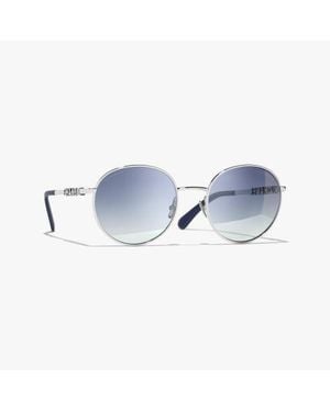 CHANEL Pantos Sunglasses - Blue