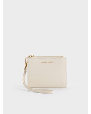 Charles & Keith Hanya Wristlet - Natural