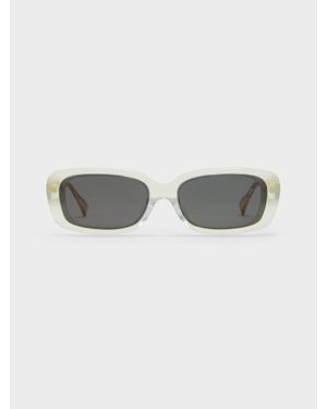 Charles & Keith Aubrey Rectangular Sunglasses - Grey