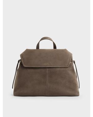 Charles & Keith Sac À Dos Noane - Marron