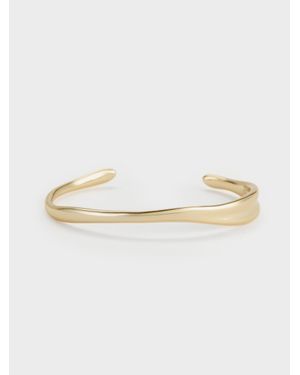 Charles & Keith Bracelet Jonc Sculptural Donora - Neutre