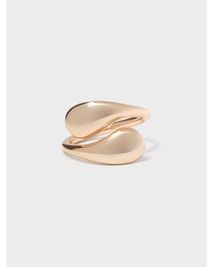 Charles & Keith Bague Sculpturale Donora - Blanc