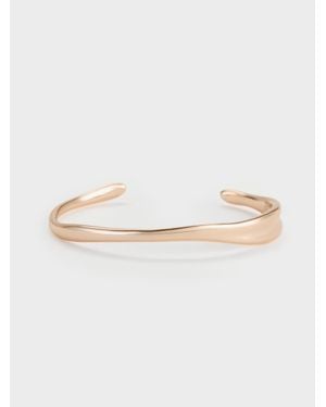Charles & Keith Bracelet Jonc Sculptural Donora - Neutre