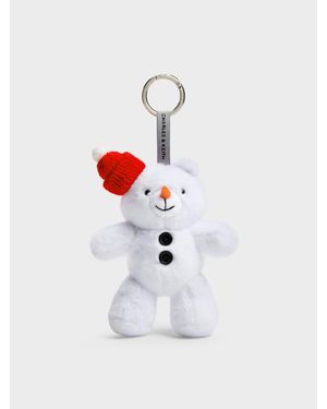 Charles & Keith Dodie Snow-Bear Charm - White