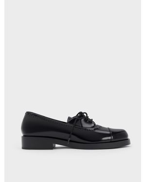 Charles & Keith Brogue Derbys - White