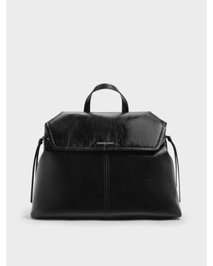 Charles & Keith Noane Backpack - Black