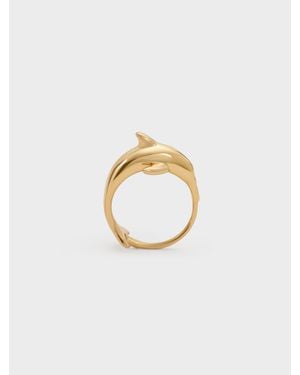 Charles & Keith Delphina Delfin-Ring - Weiß