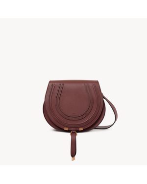 Chloé Marcie Saddle Bag - Red