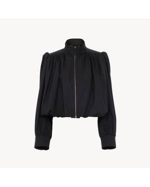 Chloé Cropped Jacket - Black