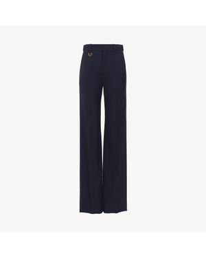 Chloé Boyish Tailored Trousers - Blue