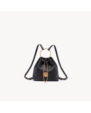 Chloé Small Bracelet Backpack - Black