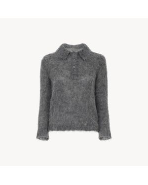 Chloé Polo Jumper - Grey