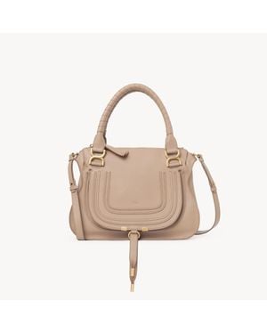Chloé Small Marcie Bag - Natural