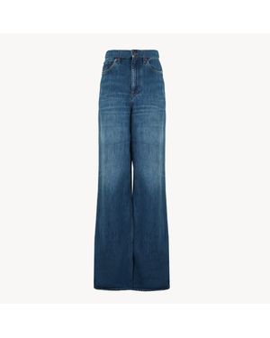 Chloé Wide-Leg Jeans - Blue